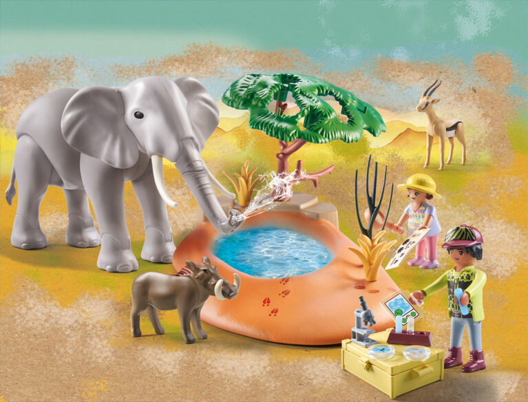 Playmobil - WILTOPIA - Elephant at the Waterhole