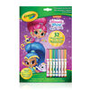 Crayola - Colouring & Activity Pad, Shimmer & Shine Sparkle Pets