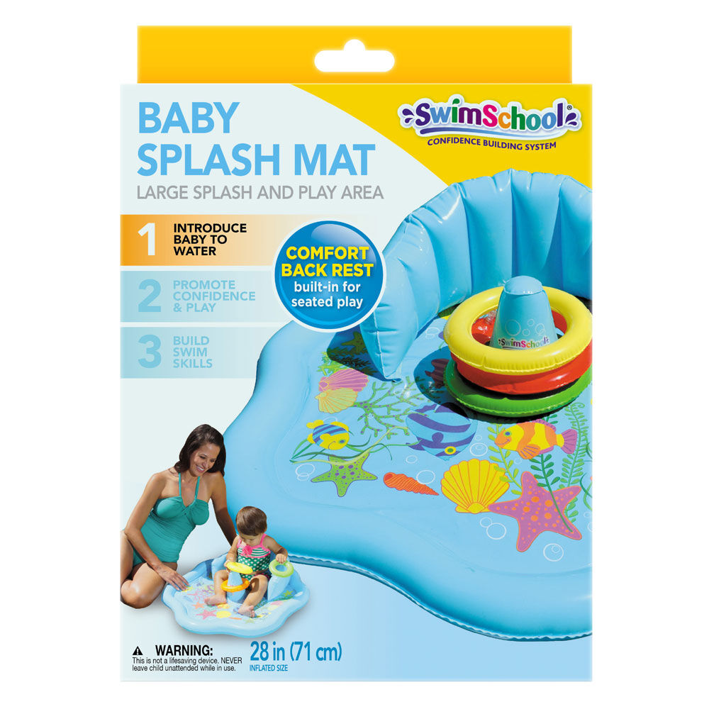 Swim school sales baby splash mat
