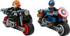 LEGO Marvel Les motos de Black Widow et de Capitaine America 76260 (130 pièces)