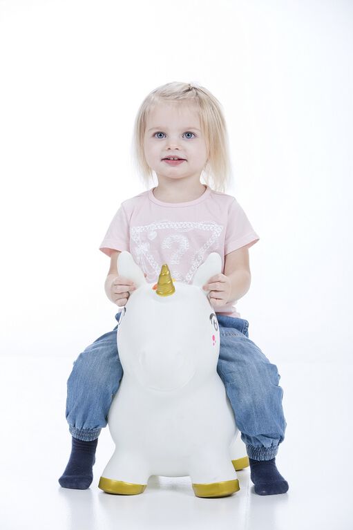 My First Jumpy Unicorn - gold | Toys R Us Canada