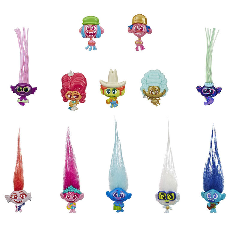 DreamWorks Trolls World Tour Tiny Dancers Collectible Figures