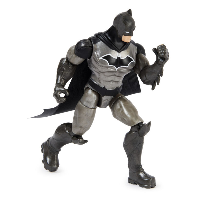 DC Comics, 4-inch Batman Action Figure with 3 Mystery Accessories