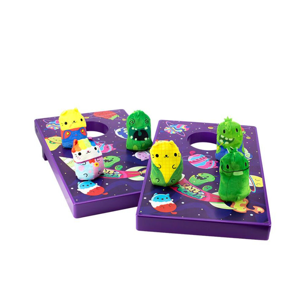 Cats vs Pickles! - Cornhold Game with Plush - English Edition