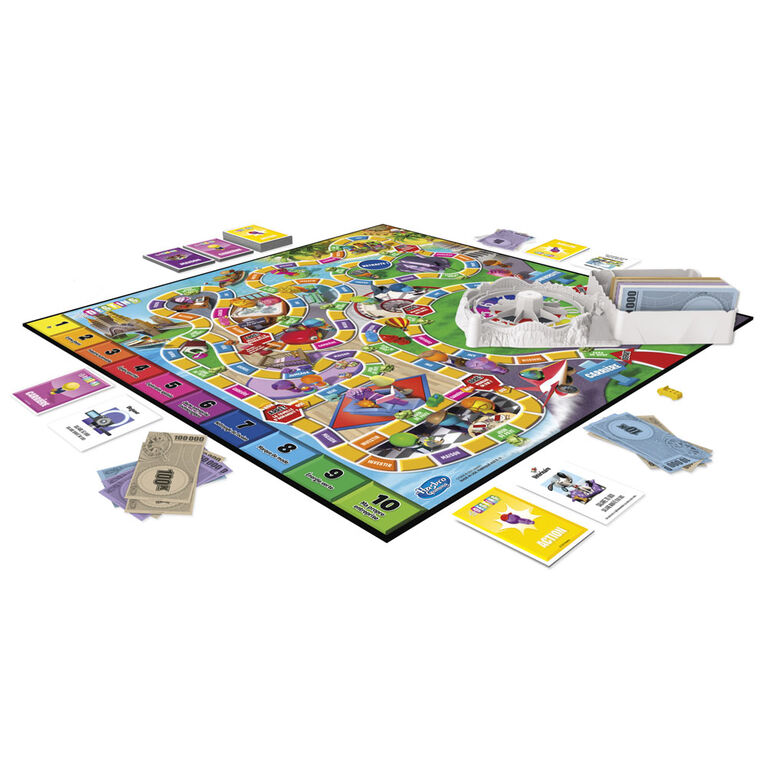 The Game of Life Game, Family Board Game for 2-4 Players, Indoor Game (French)