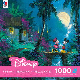 Disney Fine Art 1000 Pieces Puzzle - Moonlight Proposal