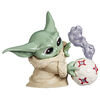 Star Wars The Bounty Collection Series 6, Grogu Mini Action Figure, Force Training Pose, 2.25 Inch-Scale