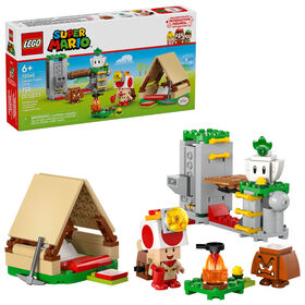 LEGO Super Mario Captain Toad's Camp Building Toy for Kids - Playset for Boys & Girls, Ages 6+ - 72040