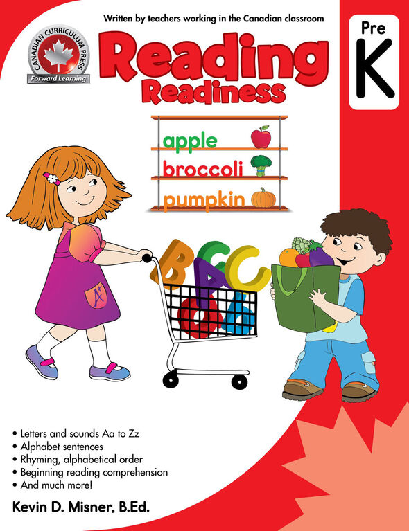 Pre-K Reading Workbook
