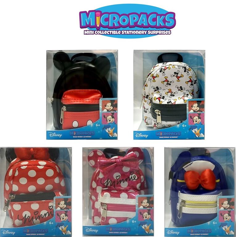 Micropacks Disney - Mini Papeterie Surprise À L'Intérieur (sélectionné au hasard)