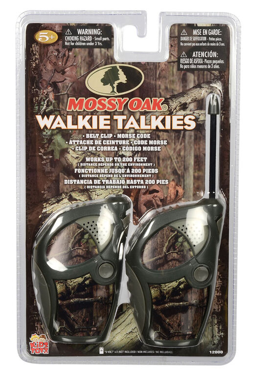 Mossy Oak Walkie Talkies - Multi color - 7" x 2" x 11.25"