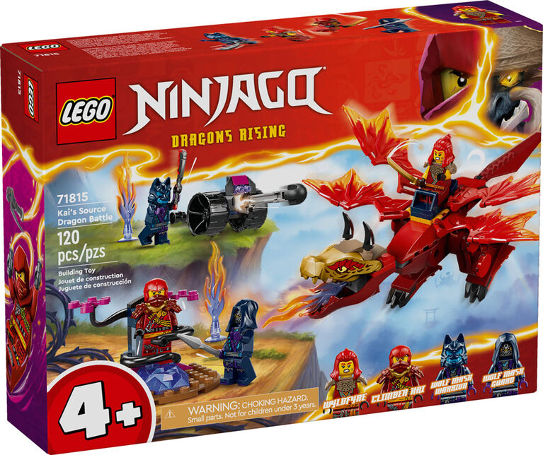 Ensemble de combat LEGO NINJAGO Le combat du dragon source de Kai 71815