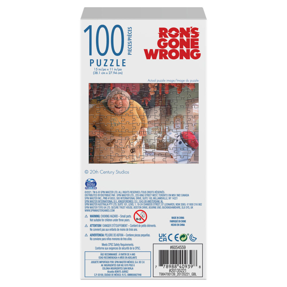 Ron's Gone Wrong 100-Piece Jigsaw Puzzle