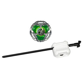Beyblade X, Starter Pack avec toupie de compétition Helm Knight 3-80N et lanceur