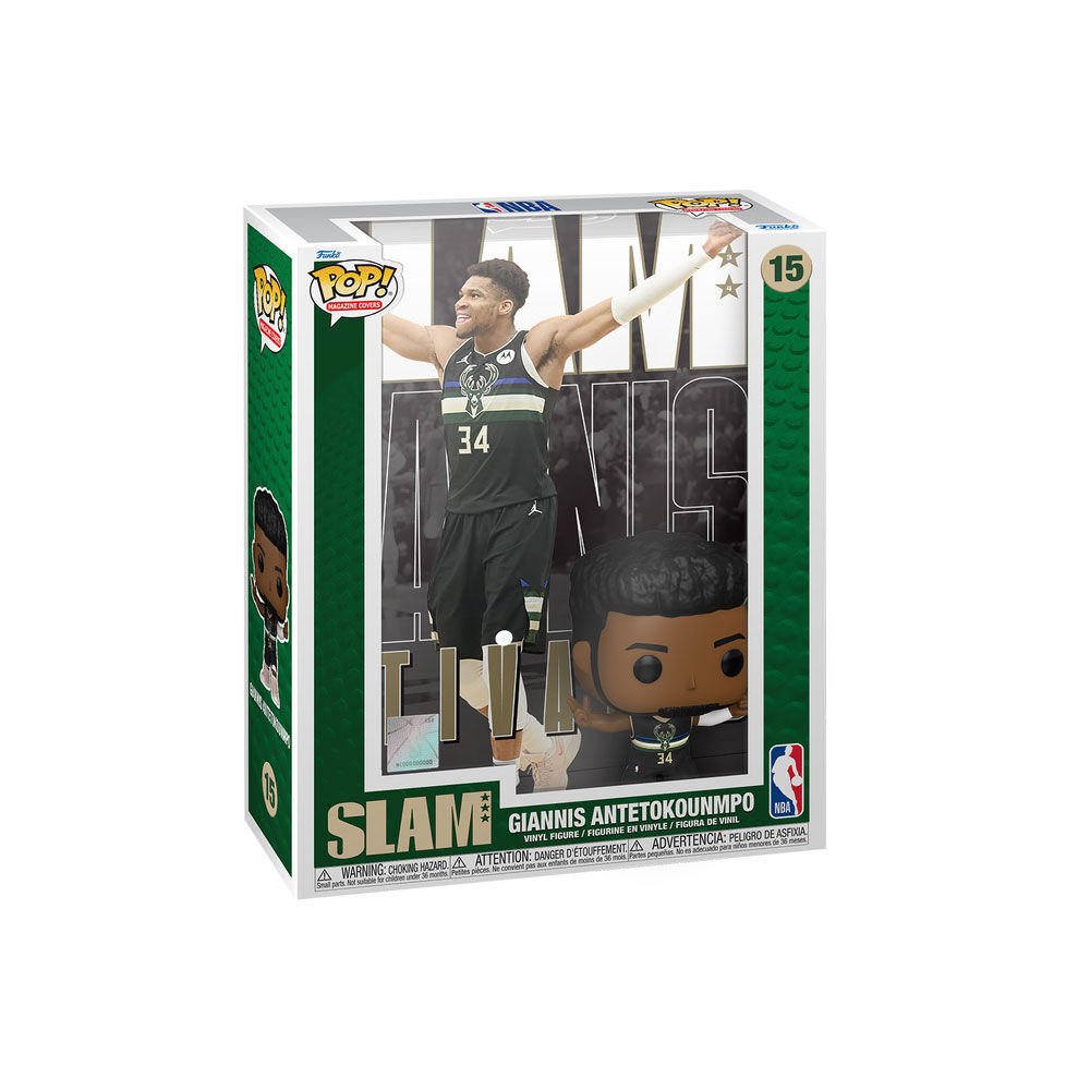 Funko POP NBA Cover SLAM Giannis Antetokounmpo Vinyl Figure