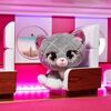 P.Lushes Designer Fashion Pets Maxine Purrnel Kitten Stuffed Animal, Gray/White, 6"