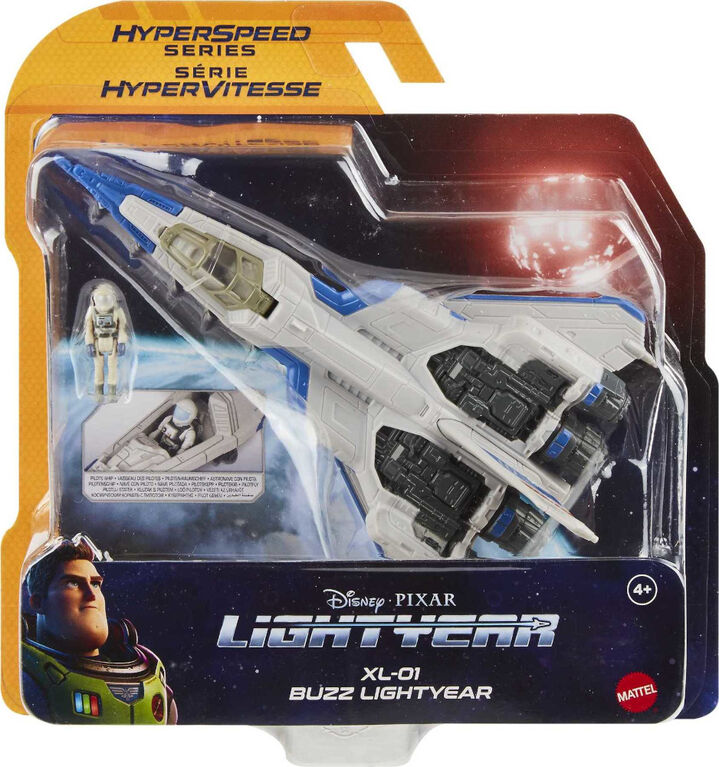 Disney Pixar Lightyear Hyperspeed Series XL-01 and Buzz Lightyear