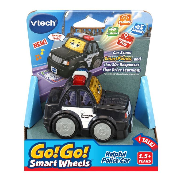 VTech Go! Go! Smart Wheels Helpful Police Car - English Edition