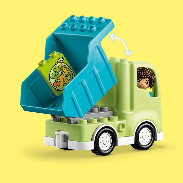 LEGO DUPLO Town Le camion de recyclage 10987 Ensemble de jeu de construction (15 pièces)