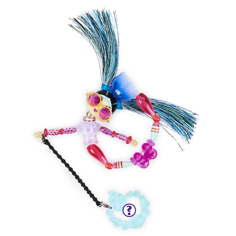 Twisty Girlz, Beadbox Betty Transforming Doll to Collectible Bracelet with Mystery Twisty Petz