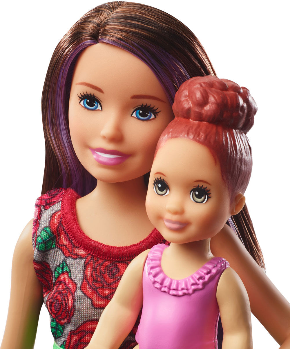 Bathtime Playset Mattel FXH05 Barbie Skipper Babysitters Inc