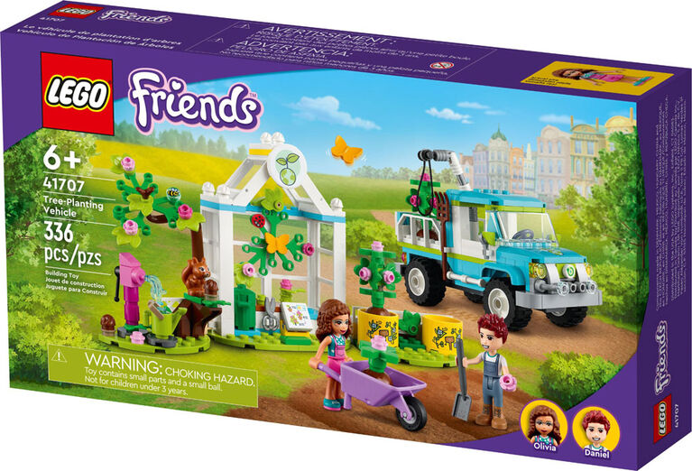 LEGO Friends Le véhicule de plantation d'arbres 41707 Ensemble de construction (336 pièces)