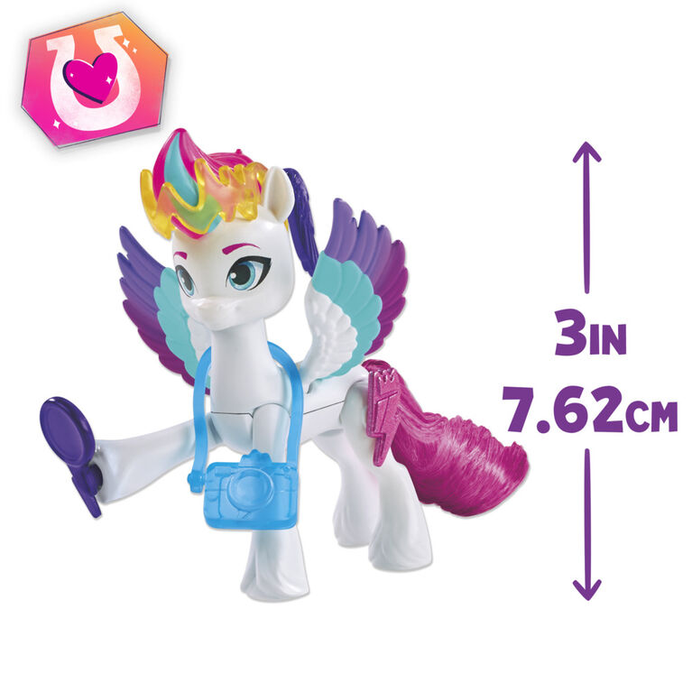 My Little Pony: Make Your Mark Toy Cutie Mark Magic Zipp Storm - 3-Inch Hoof to Heart Pony