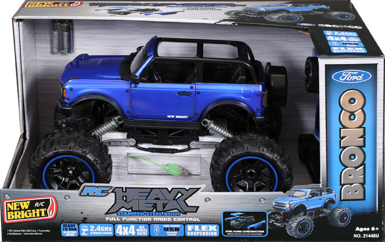 4×4 Ford Bronco Heavy Metal radiocommandé 1/14e