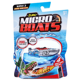 Micro Boats Fully Motorized, Self-steering Micro Boat Pack Series 3 by ZURU