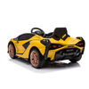 KidsVip 12V Enfants et Tout-Petits 4x4 Lamborghini Sian Edition Voiture Eléctrique avec Commande à Distance - Jaune - Édition anglaise