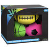 Emballage De 3 Ballons De Sports Neon