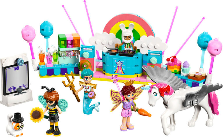 LEGO Friends Costume Party with Unicorn & Fairy Pretend Play Building Toy for Girls & Boys, 6+ - 42661