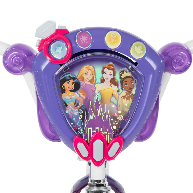 Vélo, Princesse de Disney 12 pouces de Huffy, Violet - Notre exclusivité