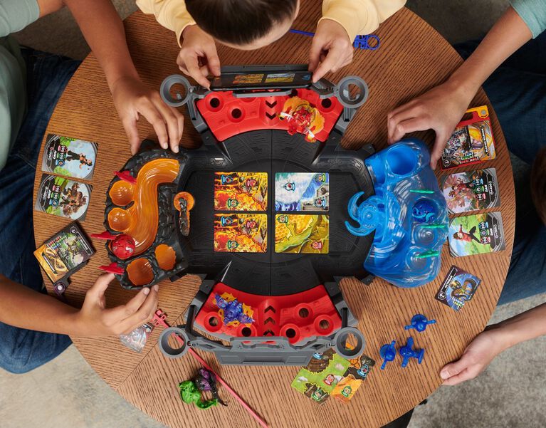 Bakugan Battle 5-Pack, Special Attack Bruiser, Dragonoids, Hammerhead, Nillious; Customizable, Spinning Action Figures