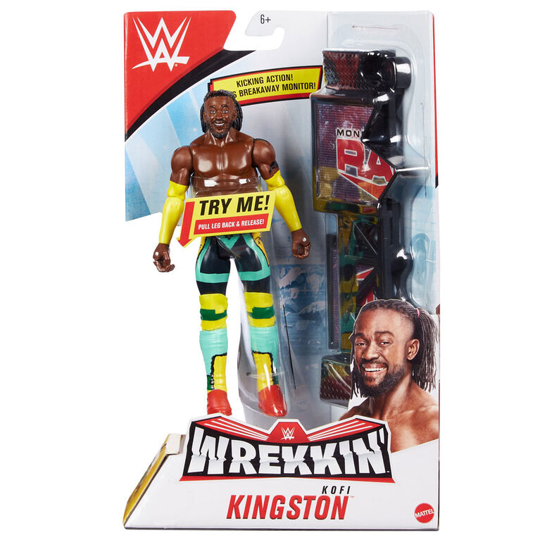 WWE Wrekkin Kofi Kingston Action Figure
