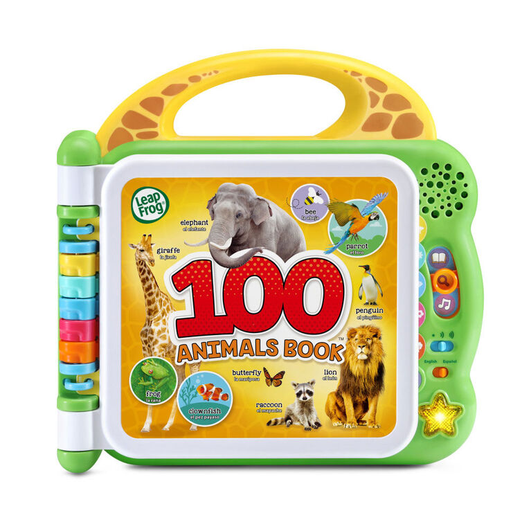 LeapFrog 100 Animals Book - Bilingual English/French Edition