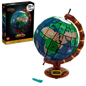 LEGO Ideas Le globe terrestre 21332 Ensemble de construction (2 585 pièces)