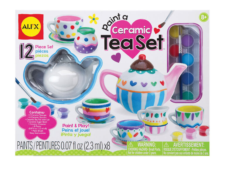 Paint A Ceramic Tea Set Toys R Us Canada