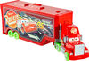 Disney and Pixar Cars Glow Racers Transforming Mack Playset, 2-in-1 Glow-in-the-Dark Toy Truck and Tune-Up Station