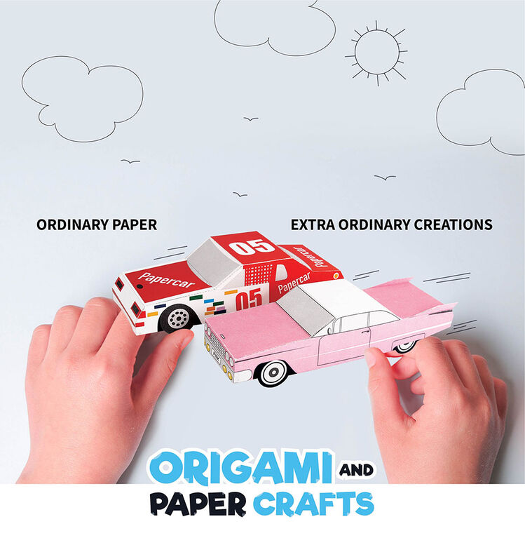 SpiceBox Children's Activity Kits for Kids Origami and Paper Crafts - English Edition