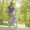 Huffy 24-inch Ladies' Deluxe Cruiser Bike, Periwinkle - R Exclusive