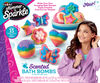 Bombes de Bain Parfumées Scintiller, Miroitement et Briller.