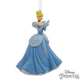 Hallmark Disney Cinderella Holding Glass Slipper Christmas Ornament