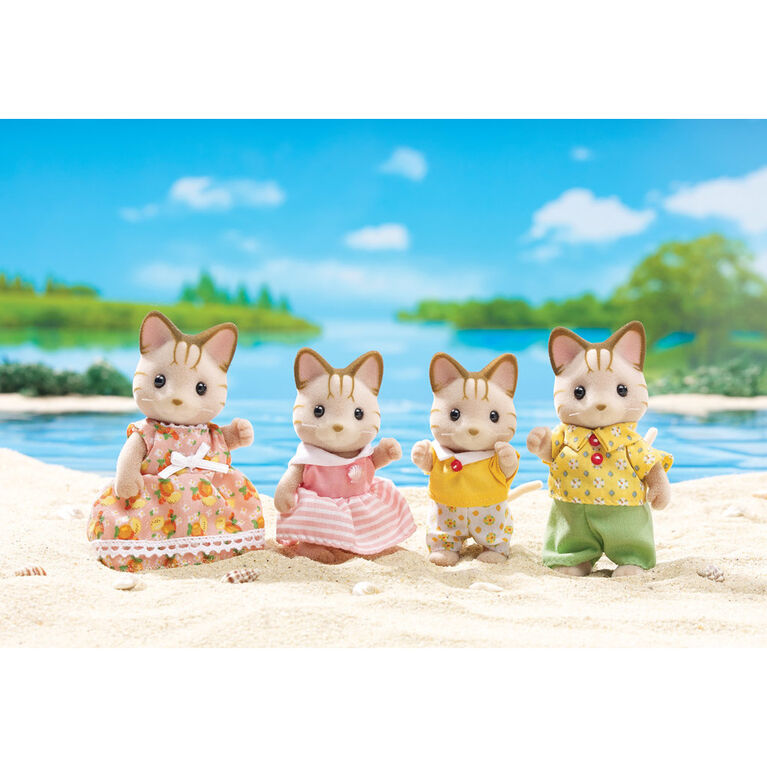 Calico Critters - Sandy Cat Family