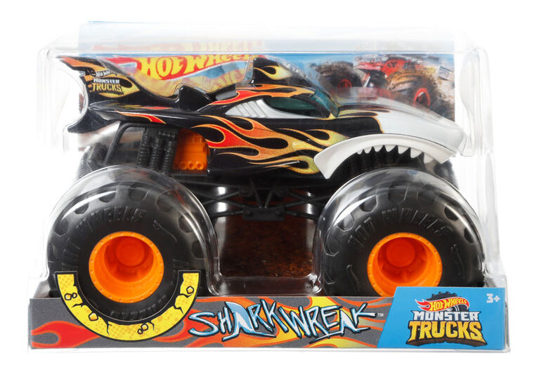 Hot Wheels Monster Trucks Shark Wreak Vehicle - English Edition