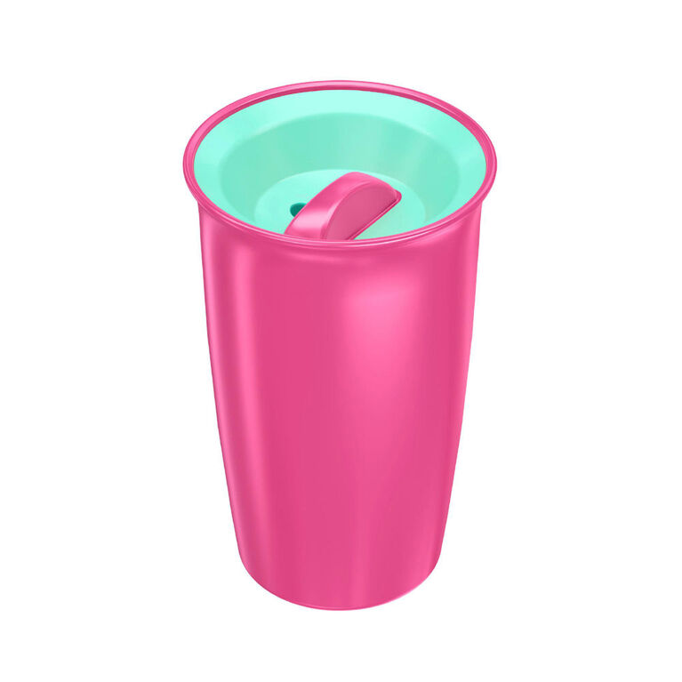 Verres antifuites Sipsters rose bonbon & orchidée violette - 360⁰ de Playtex