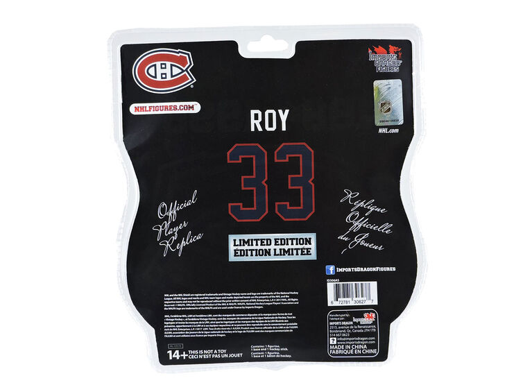 Patrick Roy Montreal Canadiens NHL Legend 6? Figure