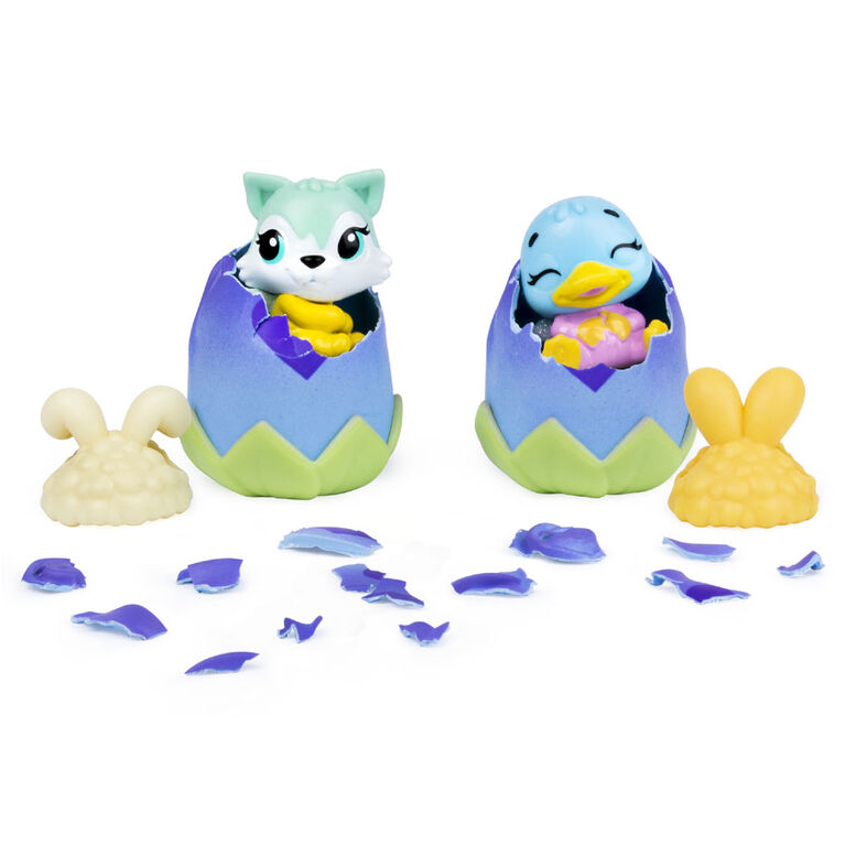 Hatchimals CollEGGtibles, Bunwee Hat 2 Pack with Season 5 Hatchimals (Styles May Vary)