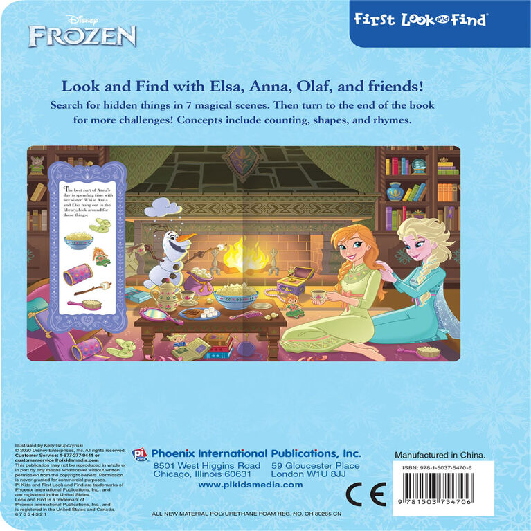 Frozen My First Look And Find - English Edition