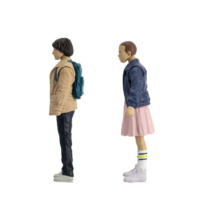 Stranger Things Page Punchers 2pk Eleven and Mike Wheeler 3"Figures with Comic